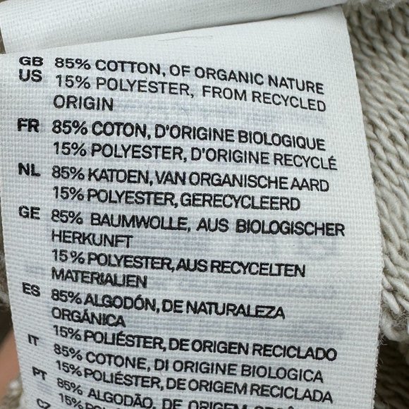 Om & Ah London Sweatshirt Womens Pullover Hocus Pocus & Chill Round Neck Beige M - Picture 11 of 12